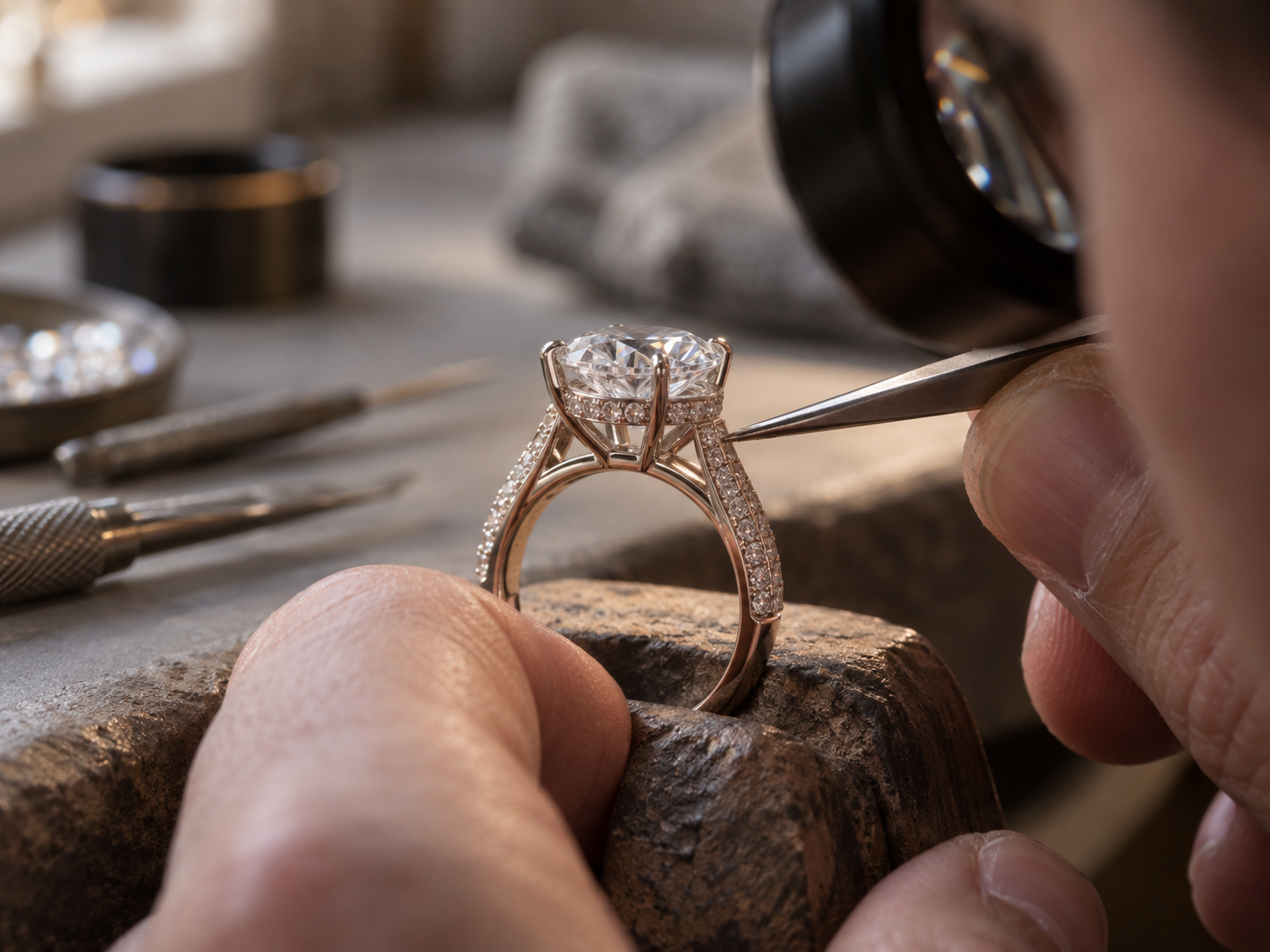 Which Settings Work Well for a 3 Carat Lab-Grown Diamond Ring?