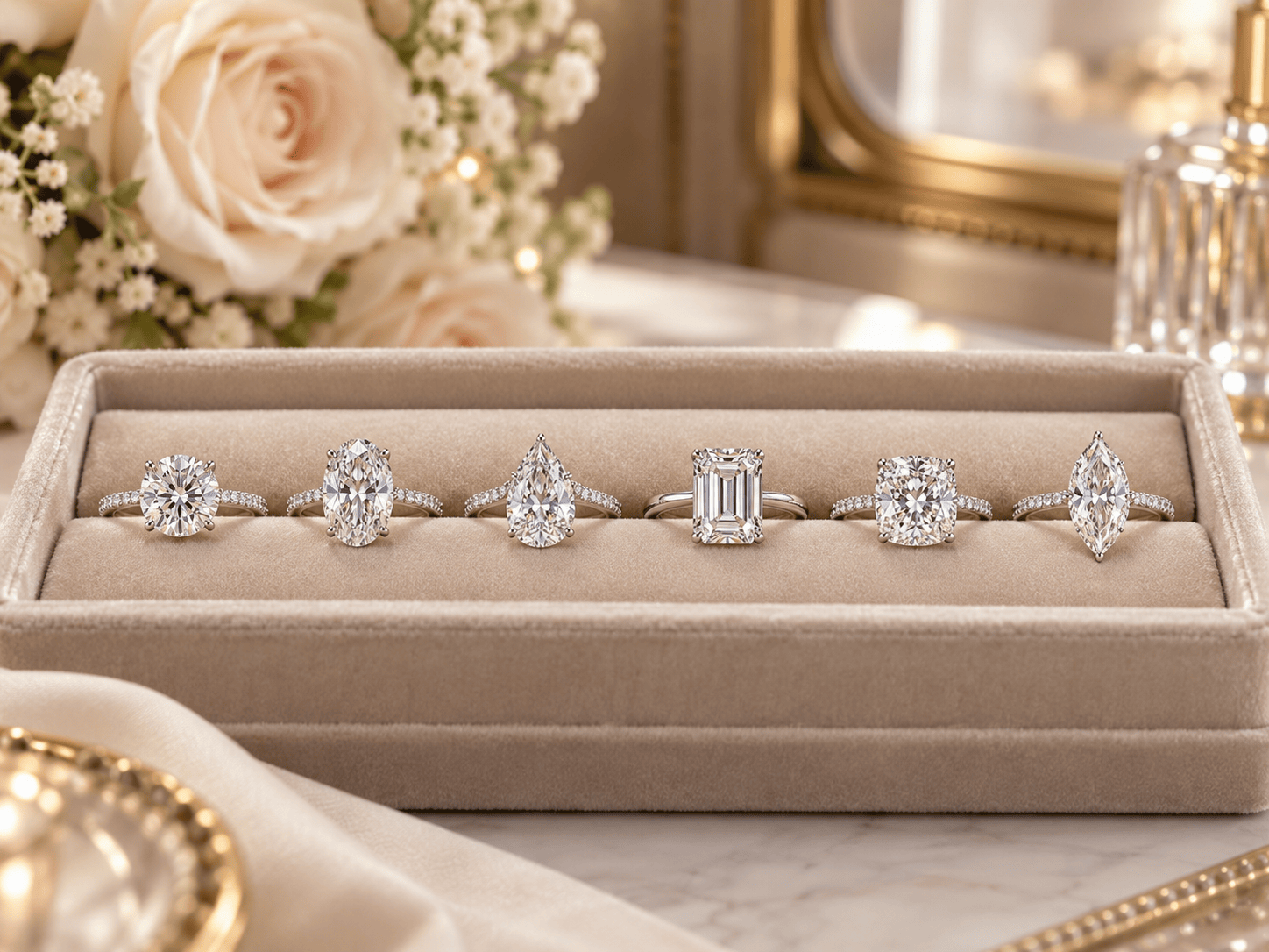 Popular Diamond Shapes for Women’s Lab-Grown Diamond Rings
