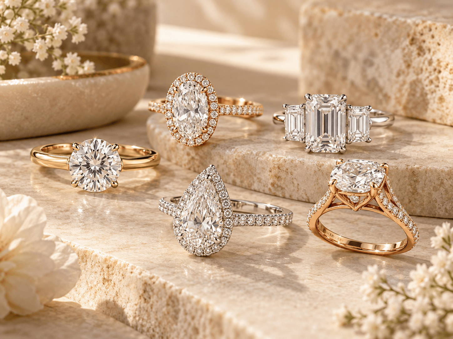 Women’s Lab-Grown Diamond Rings: Styles, Shapes and Settings Explained